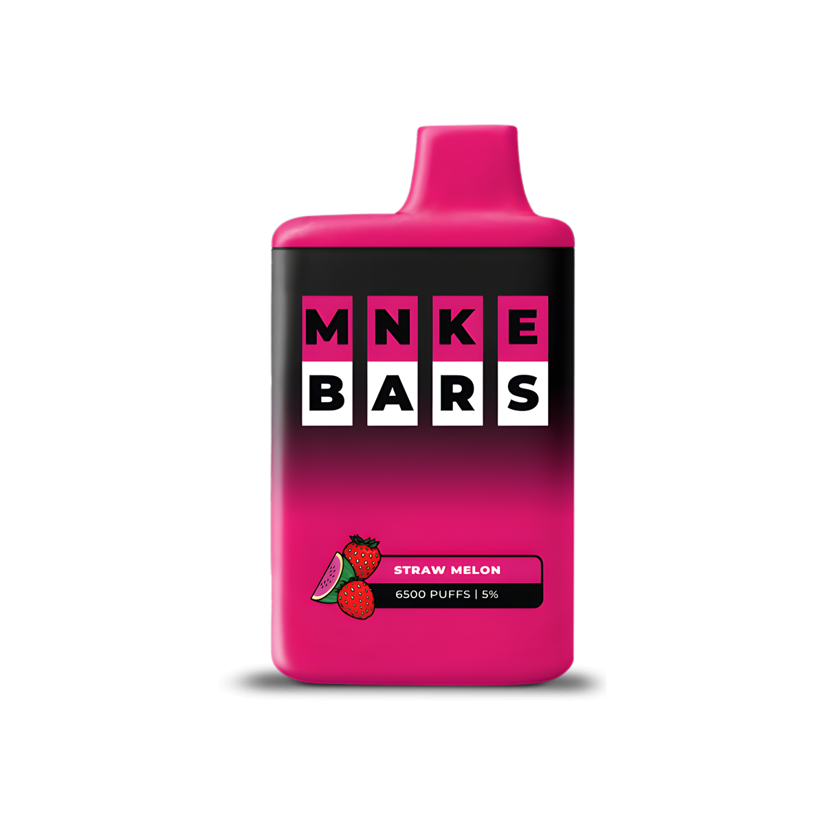 MNKE Bars 6500 Disposable Vape Straw Melon  
