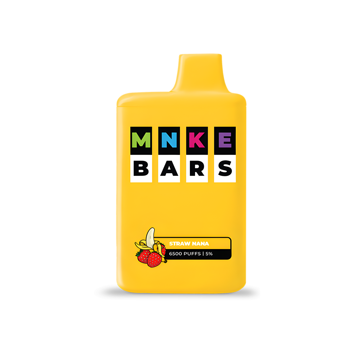 MNKE Bars 6500 Disposable Vape Strawberry Banana  