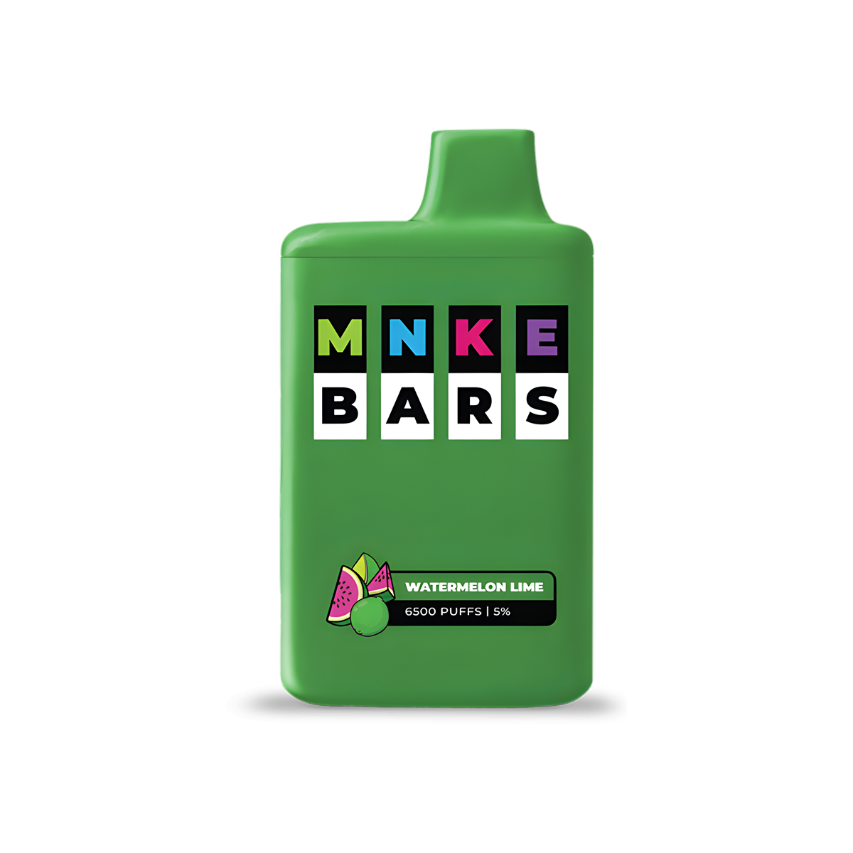 MNKE Bars 6500 Disposable Vape Watermelon Lime  