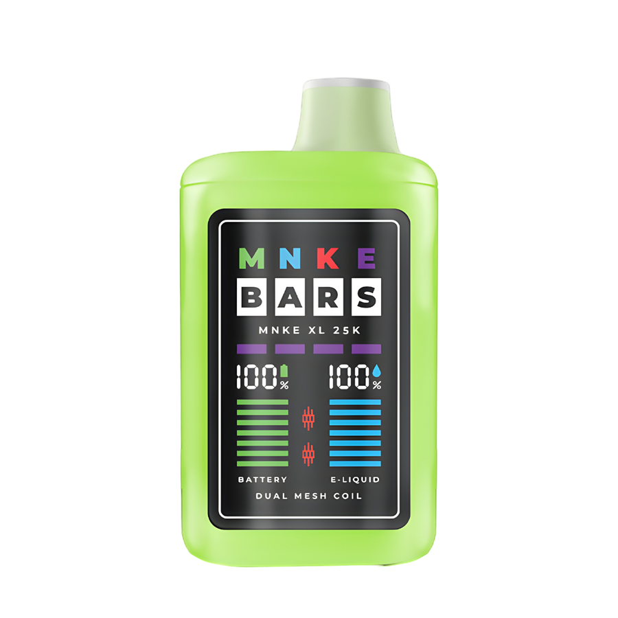 MNKE Bars XL 25K Disposable Vape | 0 Nicotine MNKE Bars XL 25K Disposable Vape | 0 Nicotine