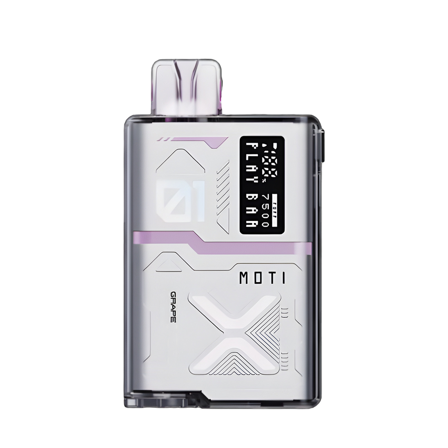 MOTI Play Bar 7500 Disposable Vape Grape  