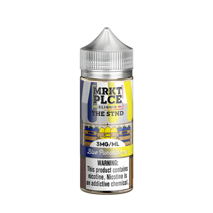 MRKT PLCE Freebase Vape Juice 0 Mg Blue Punch Berry 