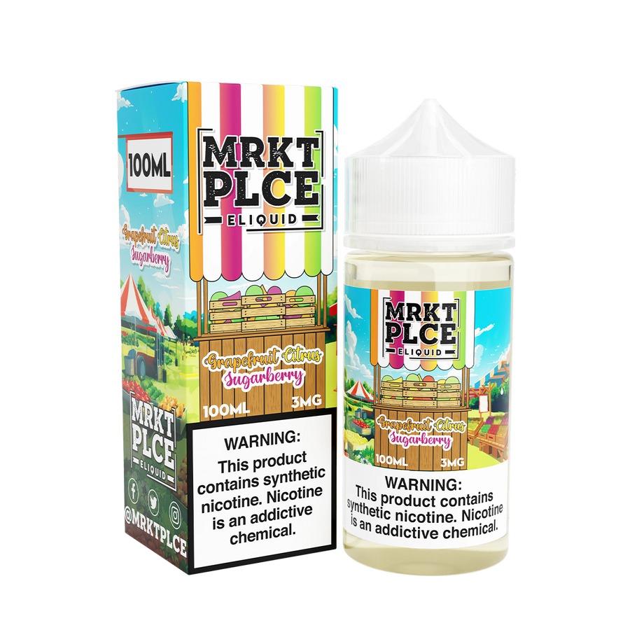 MRKT PLCE Freebase Vape Juice | 0 ~ 6 Mg Nic in 27 Flavors MRKT PLCE Freebase Vape Juice | 0 ~ 6 Mg Nic in 27 Flavors