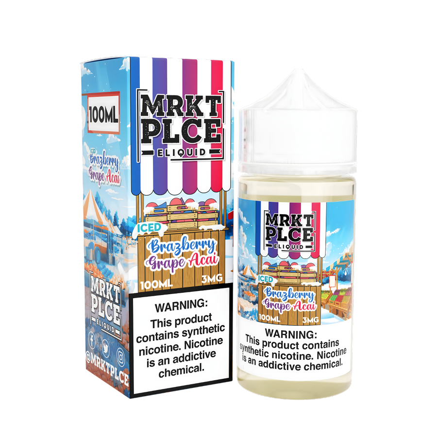 MRKT PLCE Freebase Vape Juice | 0 ~ 6 Mg Nic in 27 Flavors MRKT PLCE Freebase Vape Juice | 0 ~ 6 Mg Nic in 27 Flavors