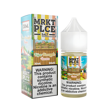 MRKT PLCE Salt Nicotine Vape Juice 24 Mg Feijoa Pineapple Guava 