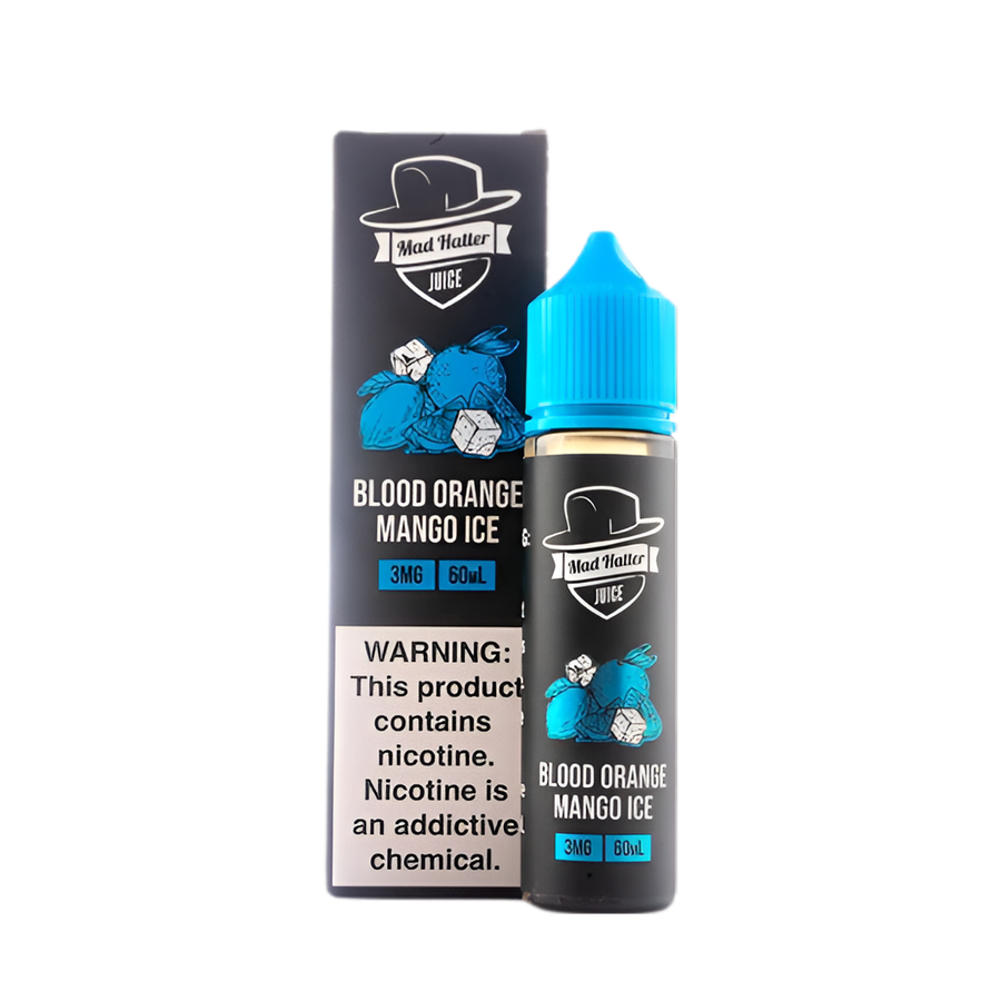 Mad Hatter Freebase Vape Juice 3 Mg Blood Orange Mango Ice 