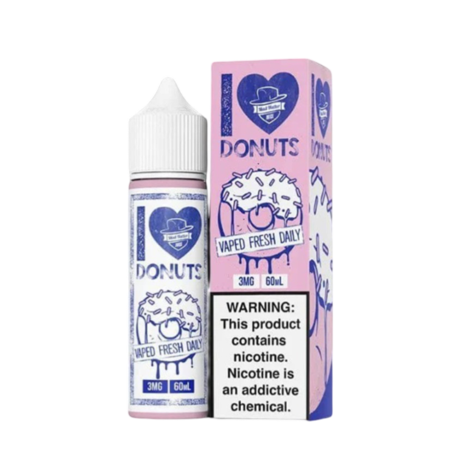 Mad Hatter Freebase Vape Juice 6 Mg Donuts 