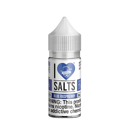 Mad Hatter I Love Salt Nicotine Vape Juice 25 Mg Blue Raspberry 