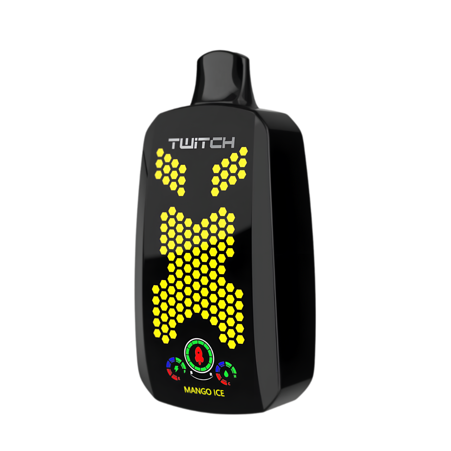 Twitch VPR 12K Disposable Vape | Large Smart Screen, LEDs Twitch VPR 12K Disposable Vape | Large Smart Screen, LEDs