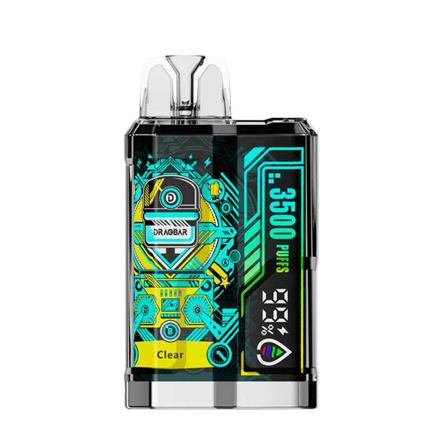 Dragbar B3500 Disposable Vape Clear  