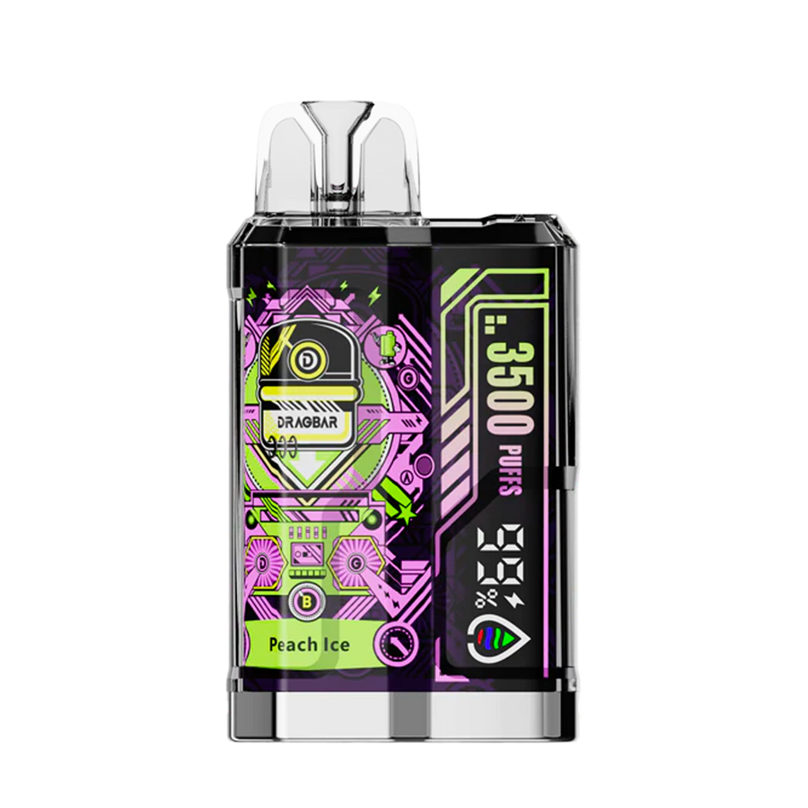 Dragbar B3500 Disposable Vape Peach Ice  