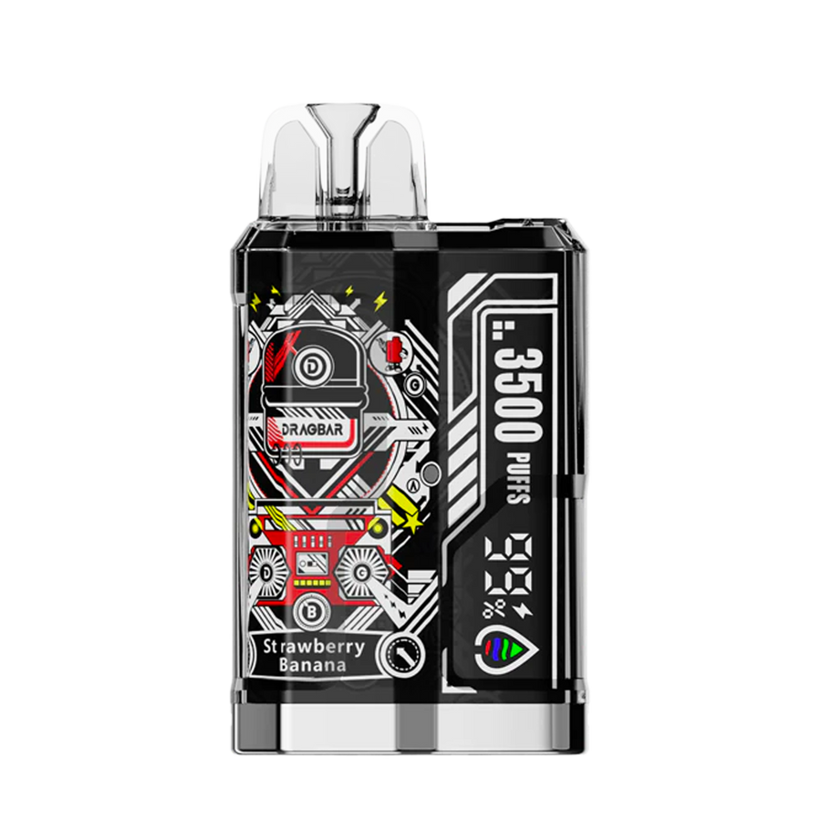 Dragbar B3500 Disposable Vape Strawberry Banana  