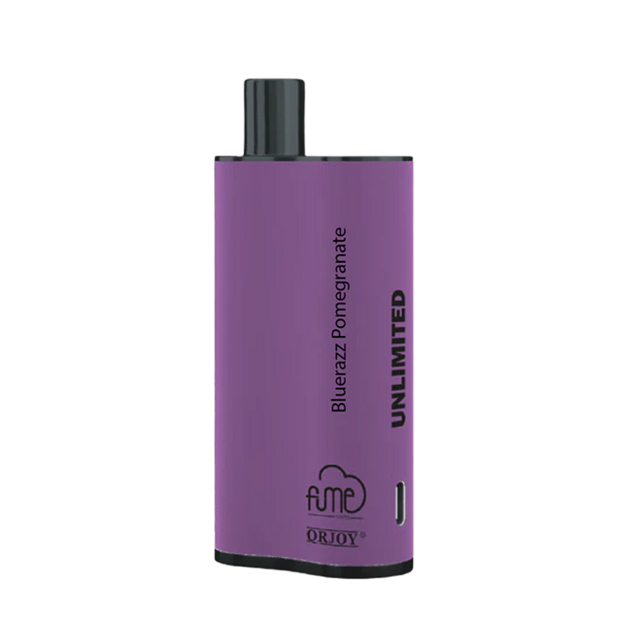 Fume Unlimited Disposable Vape Blue Razz Pomegranate  