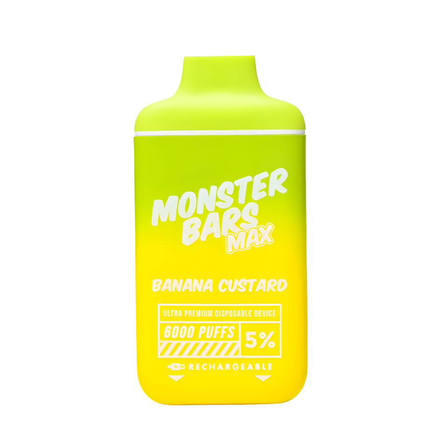 Monster Bars MAX 6000 Disposable Vape | 5% Nic in 10 Flavors Monster Bars MAX 6000 Disposable Vape | 5% Nic in 10 Flavors