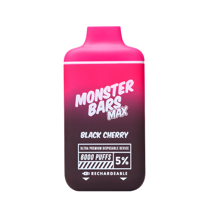 Monster Bars MAX 6000 Disposable Vape | 5% Nic in 10 Flavors Monster Bars MAX 6000 Disposable Vape | 5% Nic in 10 Flavors