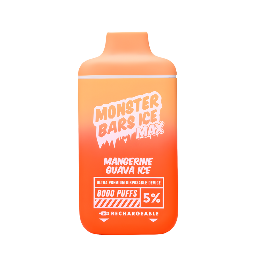Monster Bars MAX 6000 Disposable Vape | 5% Nic in 10 Flavors Monster Bars MAX 6000 Disposable Vape | 5% Nic in 10 Flavors