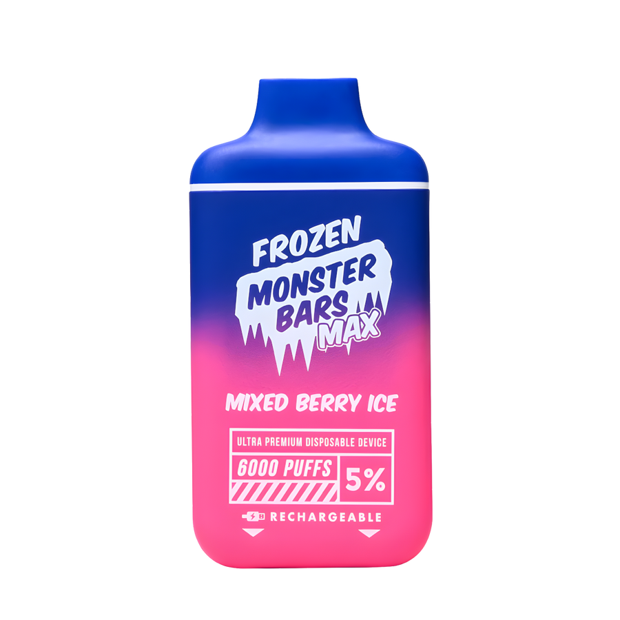 Monster Bars MAX 6000 Disposable Vape | 5% Nic in 10 Flavors Monster Bars MAX 6000 Disposable Vape | 5% Nic in 10 Flavors