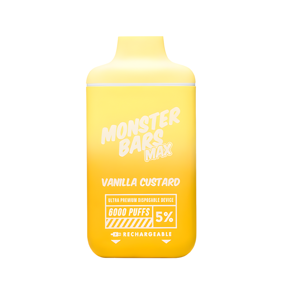 Monster Bars MAX 6000 Disposable Vape | 5% Nic in 10 Flavors Monster Bars MAX 6000 Disposable Vape | 5% Nic in 10 Flavors
