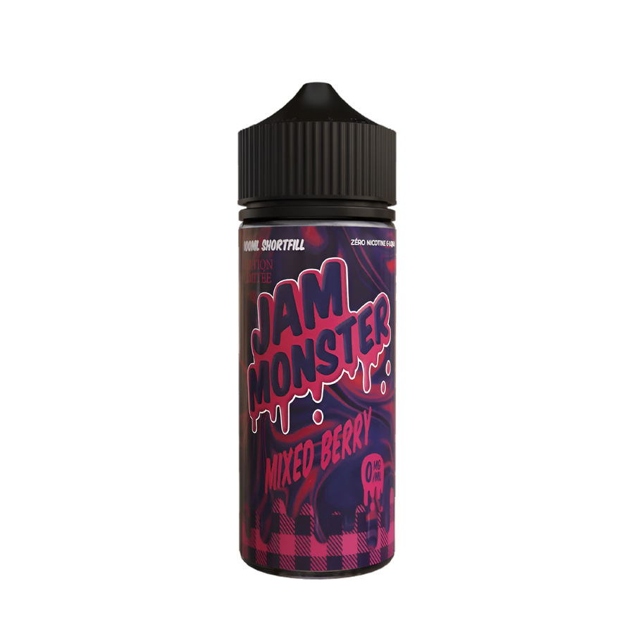 Jam Monster Freebase Vape Juice | 0 ~ 6 Mg Nic in 17 Flavors Jam Monster Freebase Vape Juice | 0 ~ 6 Mg Nic in 17 Flavors