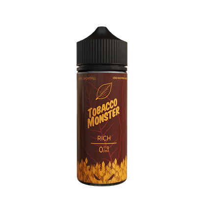 Tobacco Monster Freebase Vape Juice 0 Mg Rich Tobacco 