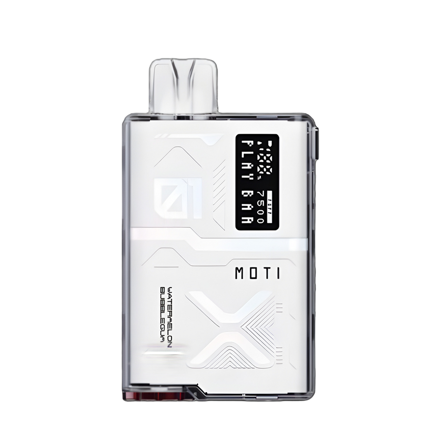 MOTI Play Bar 7500 Disposable Vape Watermelon Bubblegum  