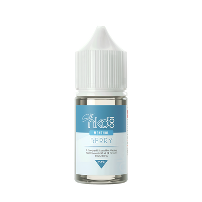 Naked 100 Menthol Salt Nicotine Vape Juice 35 Mg 30 Ml Menthol Berry (Blueberry Blackberry Lemon Menthol)