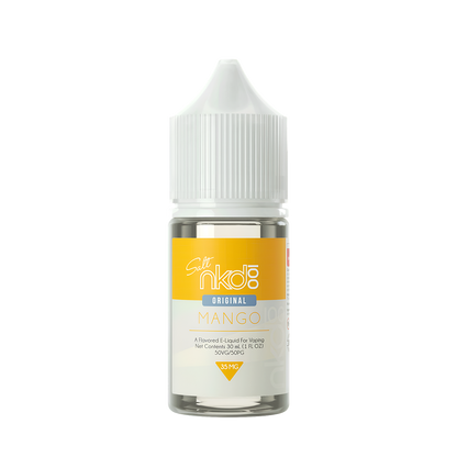 Naked 100 Original Salt Nicotine Vape Juice 35 Mg Mango (Mango Peach Cream) 
