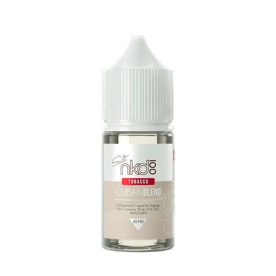 Naked 100 Tobacco Salt Nicotine Vape Juice 35 Mg Cuban Blend (Caribbean Tobacco) 