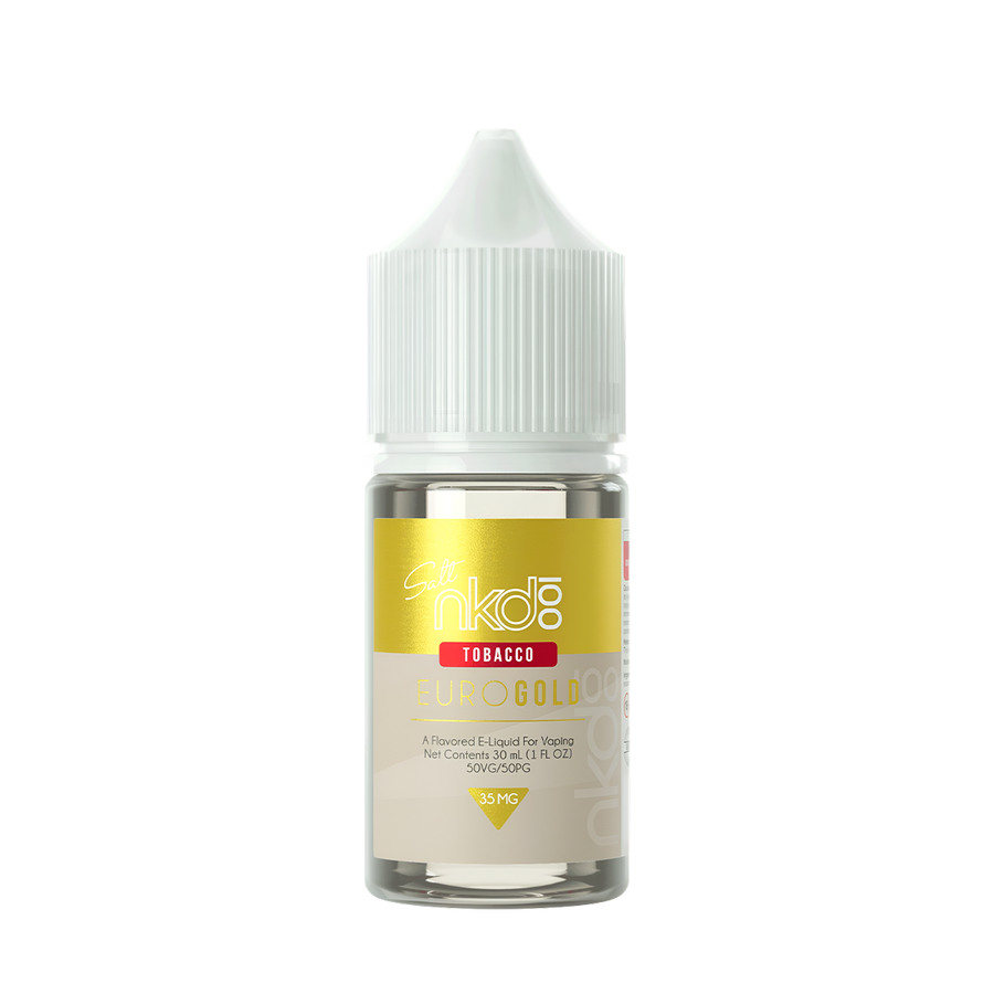 Naked 100 Tobacco Salt Nicotine Vape Juice 35 Mg Euro Gold (Smooth Tobacco) 