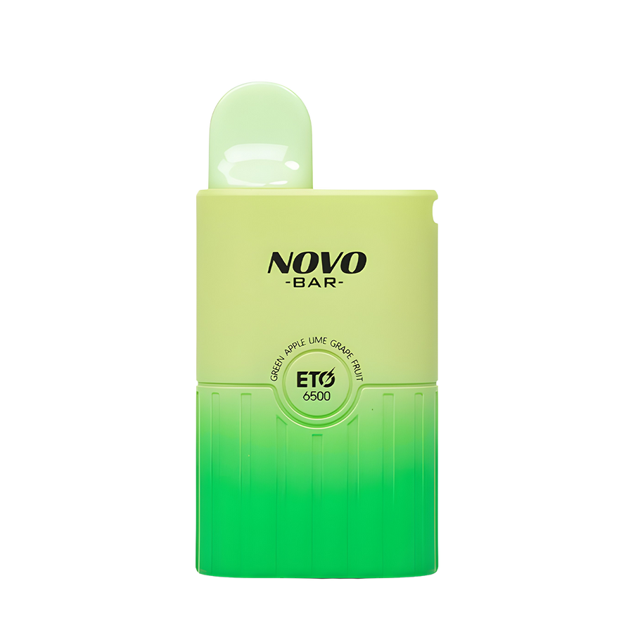 Novo Bar ETO 6500 Disposable Vape Greenapple Lime Grapefruit  