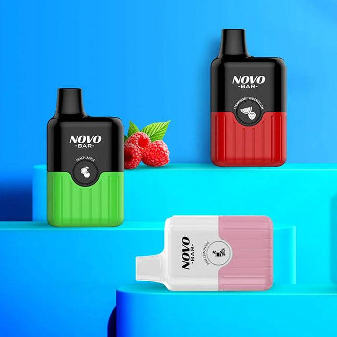 Novo Bar B600 Disposable Vape | 2% Nic in 15 Flavors Novo Bar B600 Disposable Vape | 2% Nic in 15 Flavors