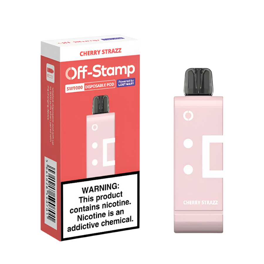 OFF Stamp SW9000 Disposable Pod Cherry Strazz  