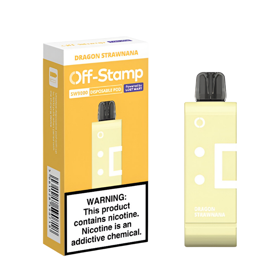 OFF Stamp SW9000 Disposable Pod Dragon Strawnana  
