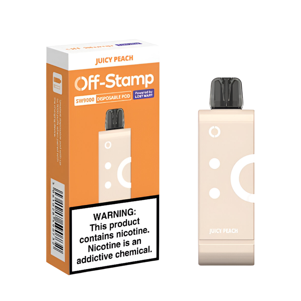 OFF Stamp SW9000 Disposable Vape Juicy Peach  