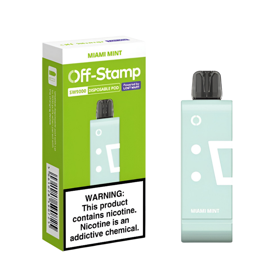 OFF Stamp SW9000 Disposable Pod Miami Mint  