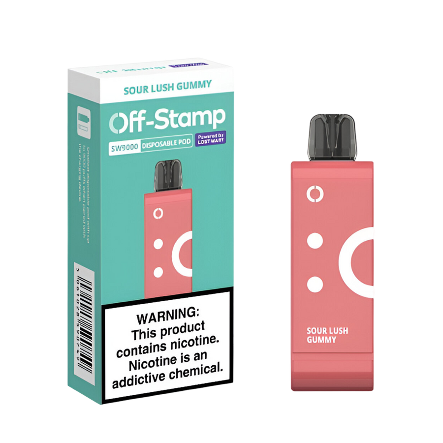 OFF Stamp SW9000 Disposable Pod Sour Lush Gummy  
