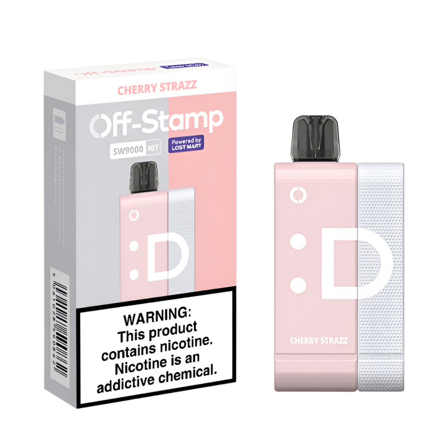 Lost Mary OFF Stamp SW9000 Disposable Pod & Kit Cherry Strazz  