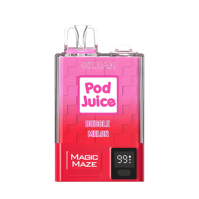 Oxbar x Pod Juice Magic Maze Pro Disposable Vape Bubble Melon  