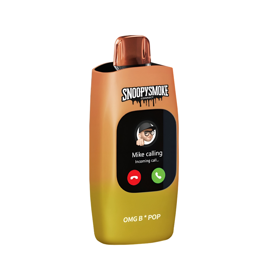 Snoopy Smoke Connect 30K Disposable Vape OMG B*Pop