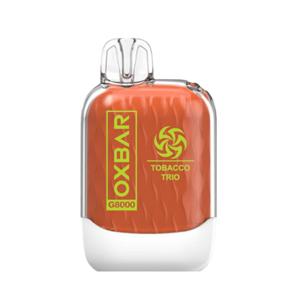 Oxbar G8000 Disposable Vape Tobacco Trio  