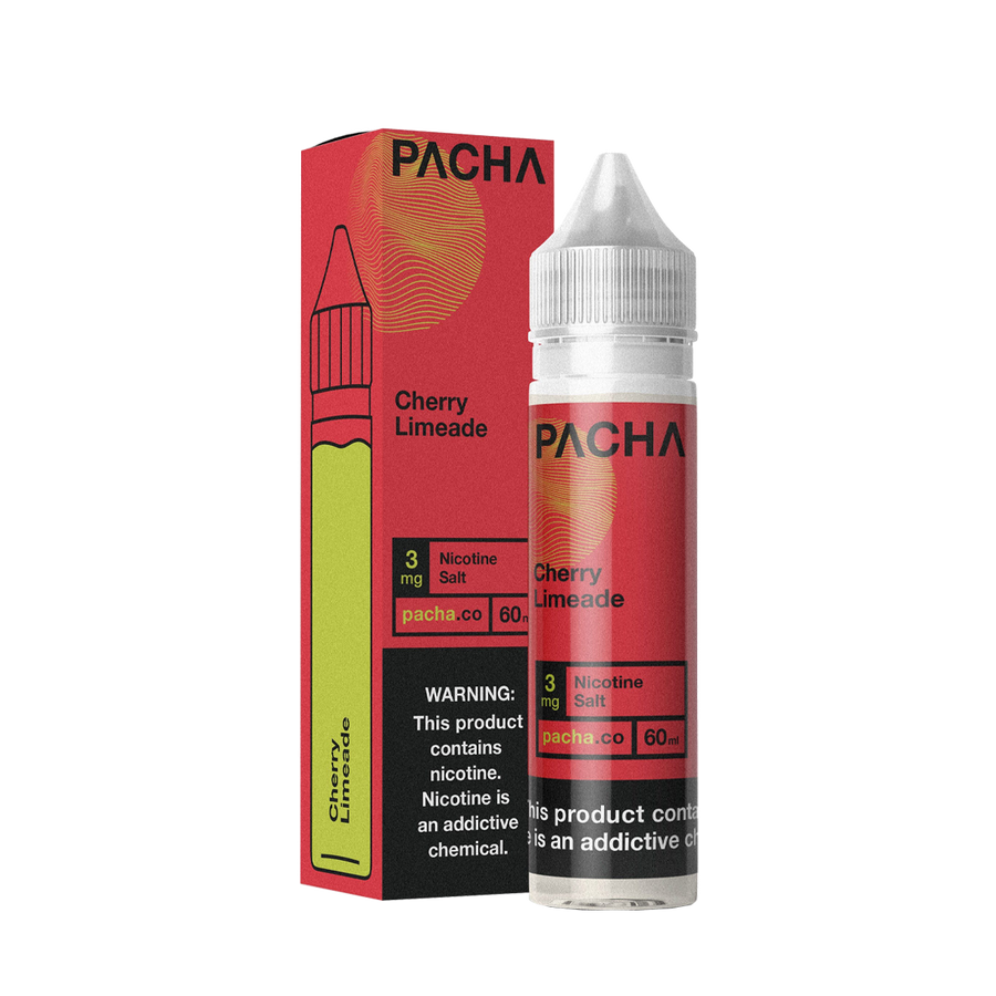Pacha TF Freebase Vape Juice 0 Mg Cherry Limeade 