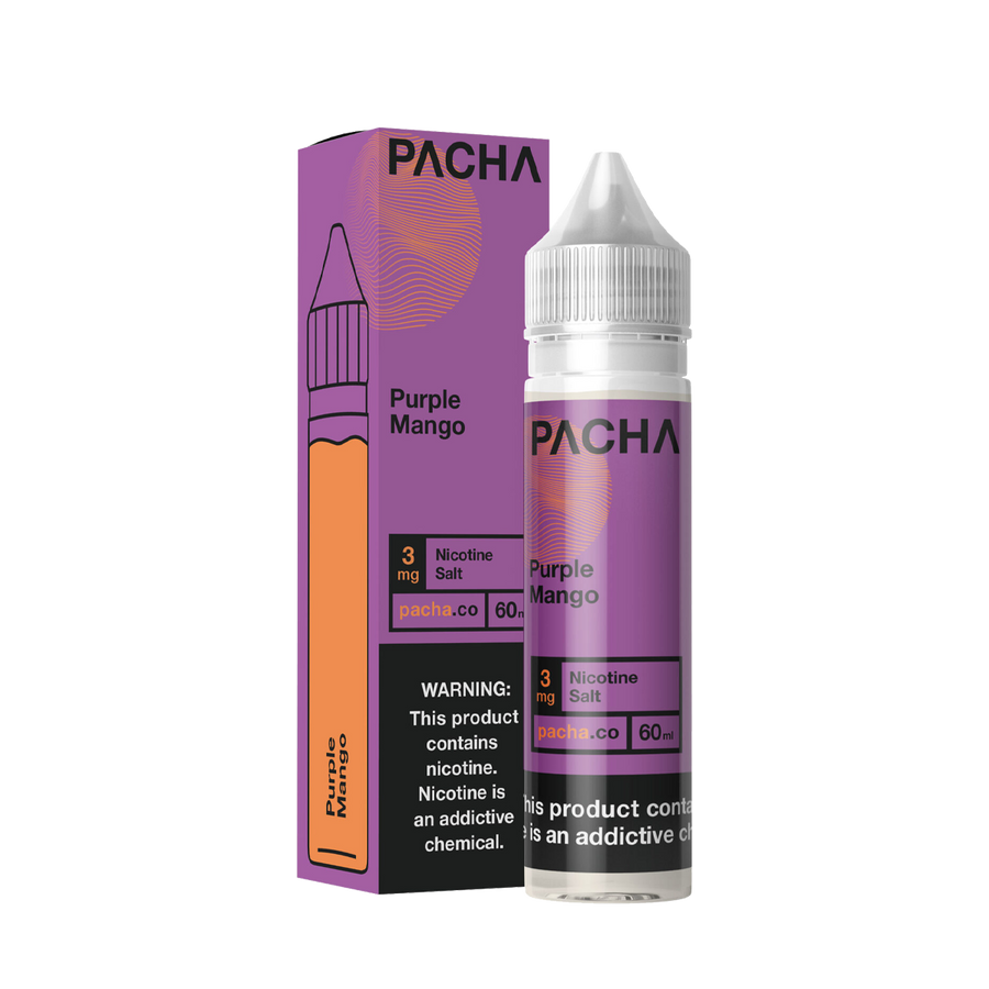Pacha TF Freebase Vape Juice 0 Mg Purple Mango 