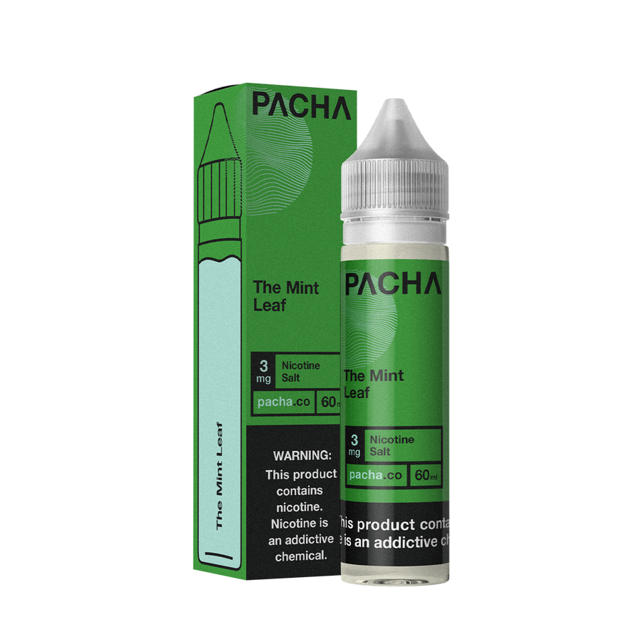 Pacha TF Freebase Vape Juice 0 Mg The Mint Leaf Pachamama 