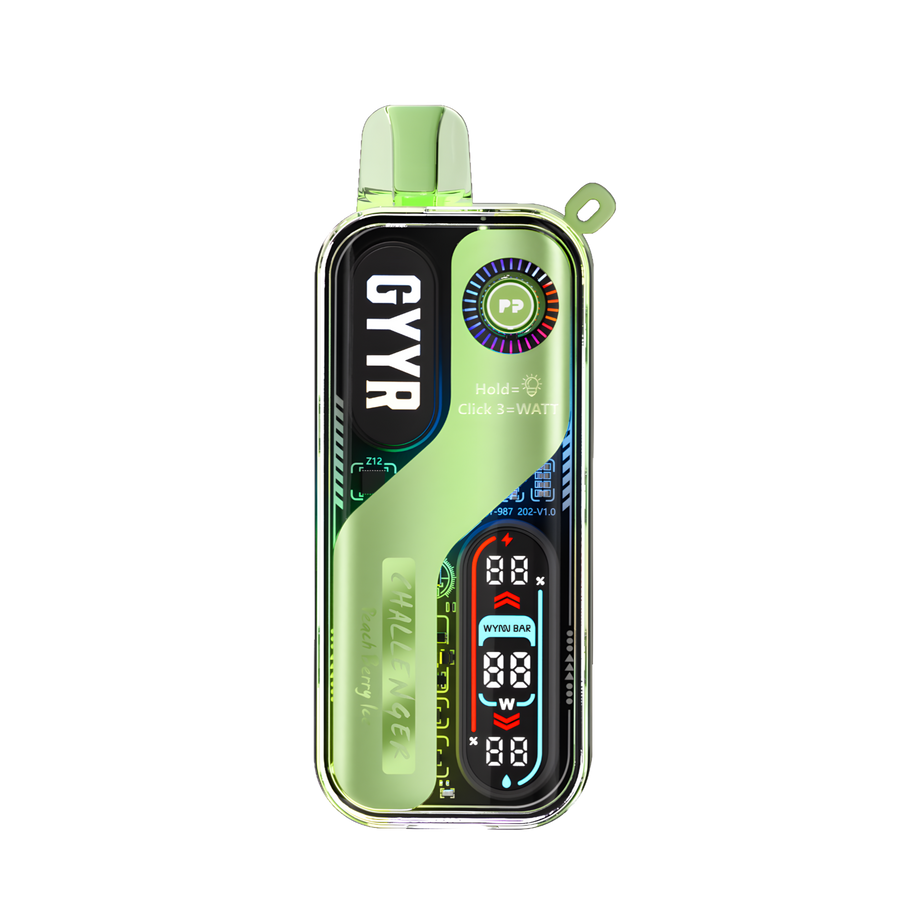 GYYR x Wynn Bar Challenger 30K Disposable Vape Peach Berry Ice  