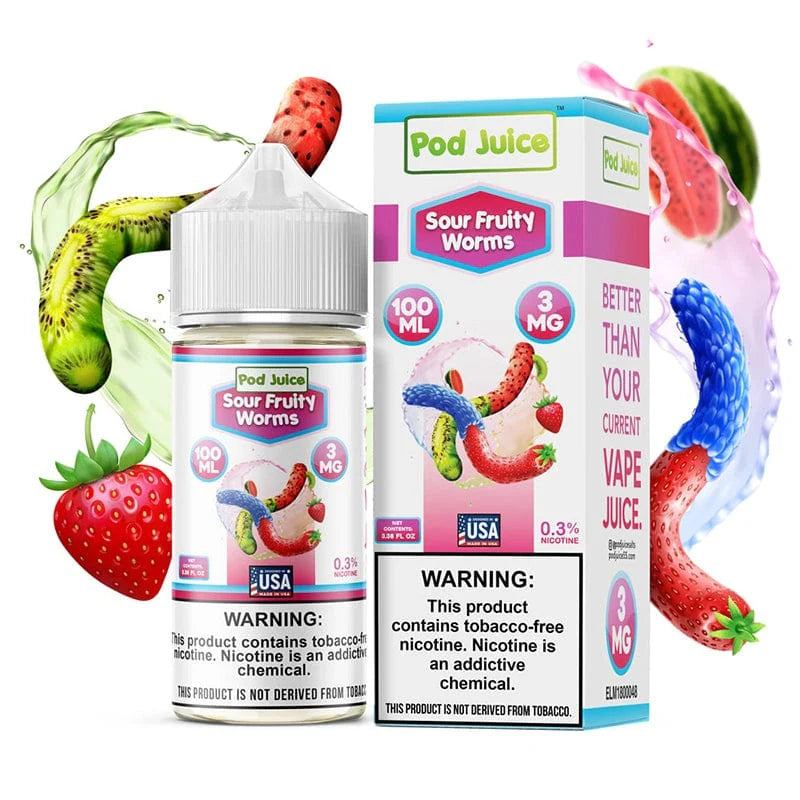 Pod Juice Freeze Freebase Vape Juice 0 Mg Rocket Pop Freeze 