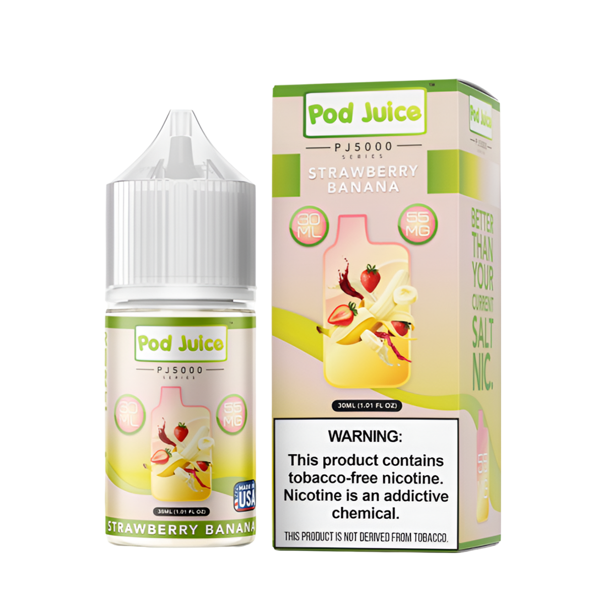 Pod Juice PJ5000 Salt Nicotine| 35 ~ 50 Mg Nic in 10 Flavors Pod Juice PJ5000 Salt Nicotine| 35 ~ 50 Mg Nic in 10 Flavors