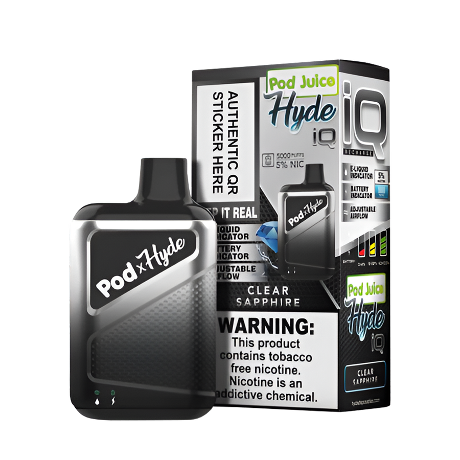Pod Juice Hyde IQ Disposable Vape | 5% Nic in 17 Flavors Pod Juice Hyde IQ Disposable Vape | 5% Nic in 17 Flavors