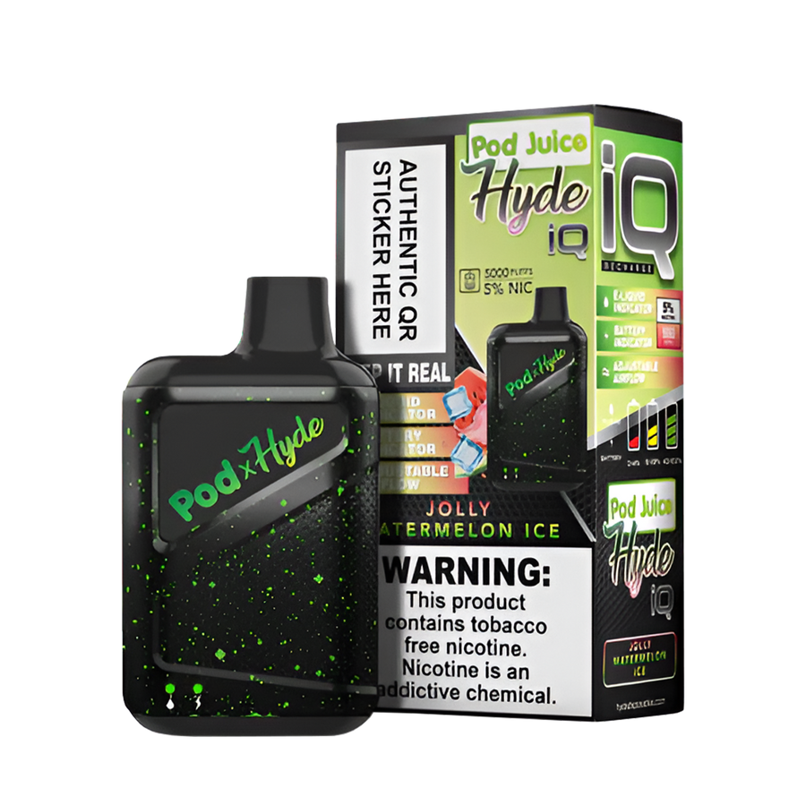 Pod Juice Hyde IQ Disposable Vape | 5% Nic in 17 Flavors Pod Juice Hyde IQ Disposable Vape | 5% Nic in 17 Flavors