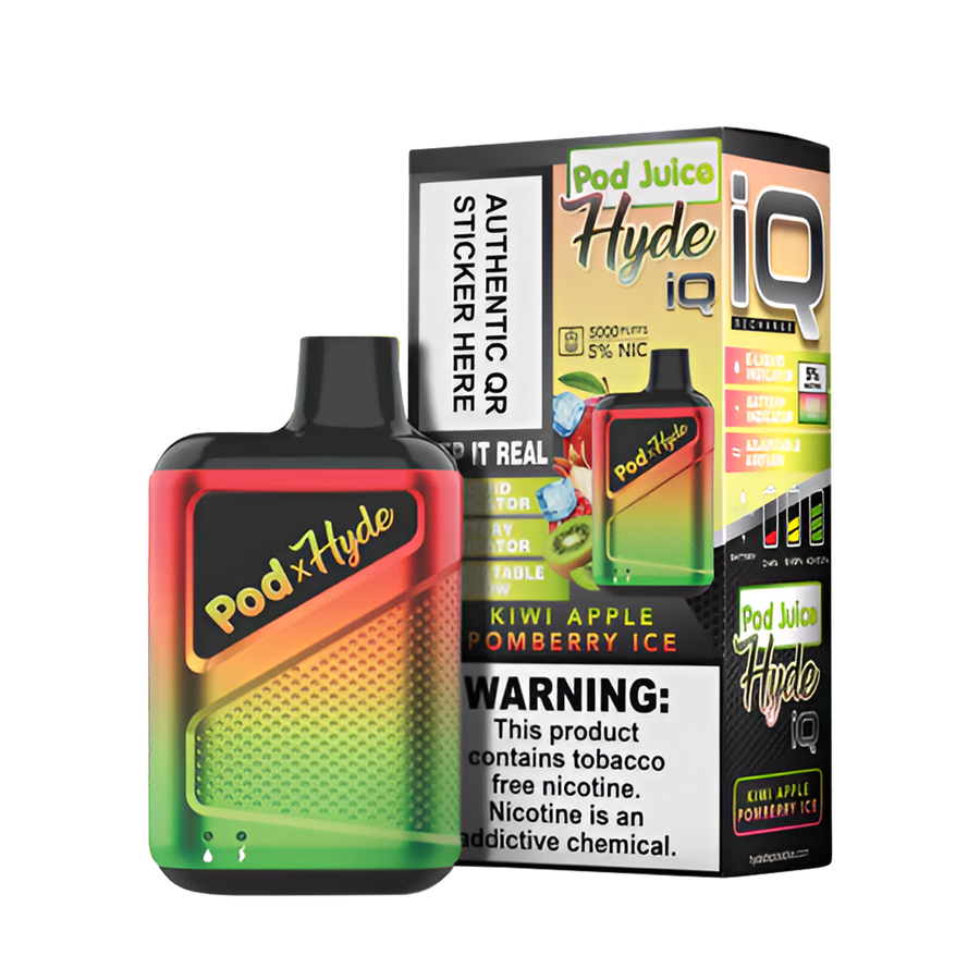 Pod Juice Hyde IQ Disposable Vape | 5% Nic in 17 Flavors Pod Juice Hyde IQ Disposable Vape | 5% Nic in 17 Flavors
