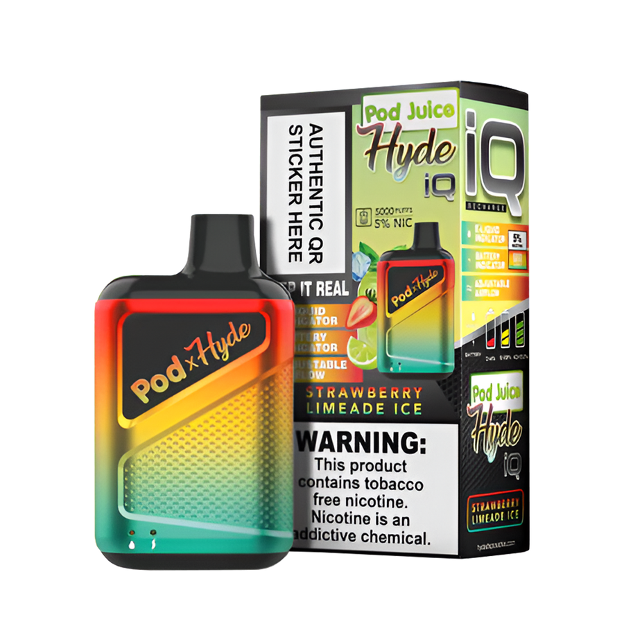 Pod Juice Hyde IQ Disposable Vape | 5% Nic in 17 Flavors Pod Juice Hyde IQ Disposable Vape | 5% Nic in 17 Flavors